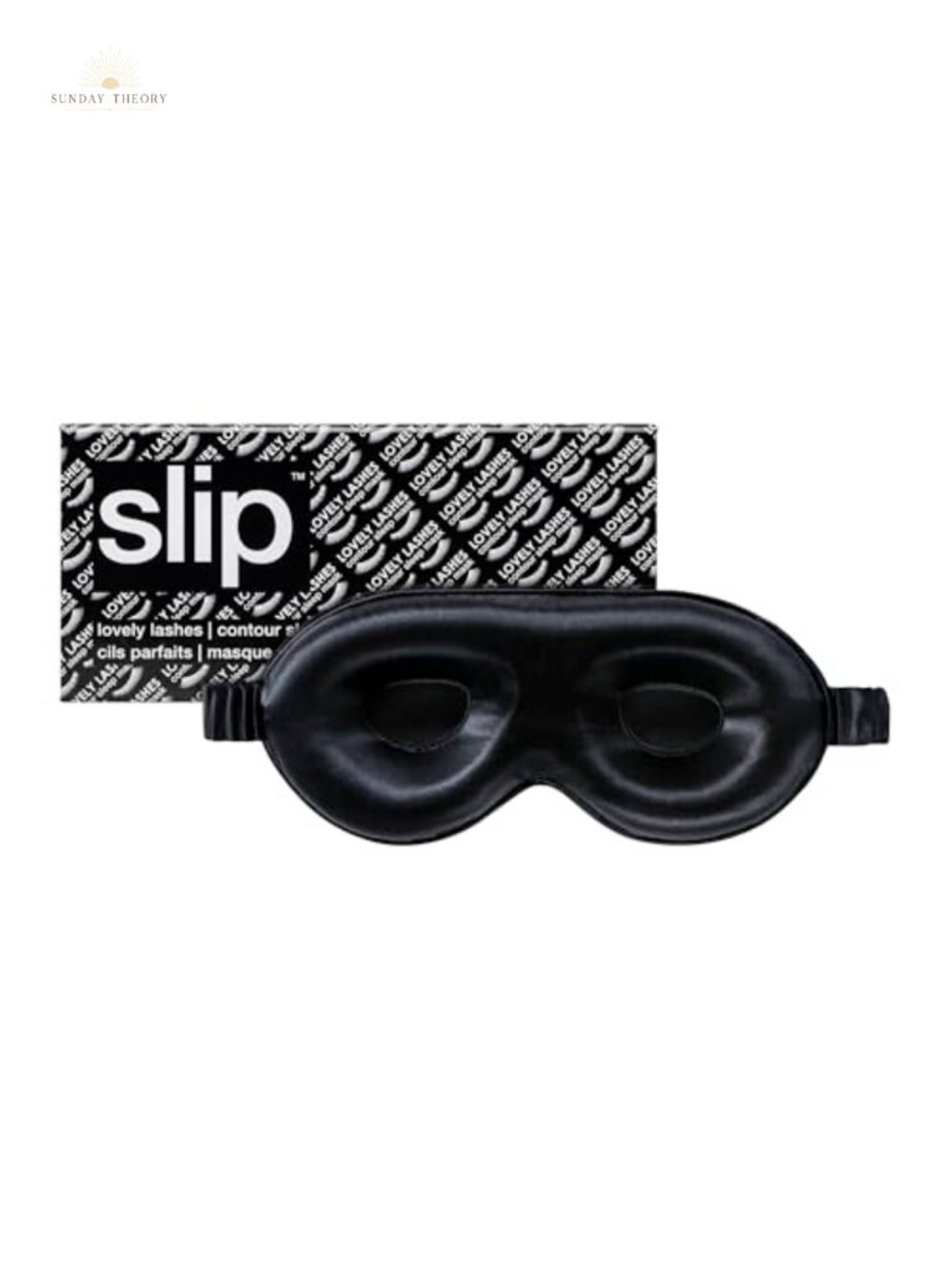 22 Momme Mulberry Silk Contour Sleep Mask Lash-Friendly